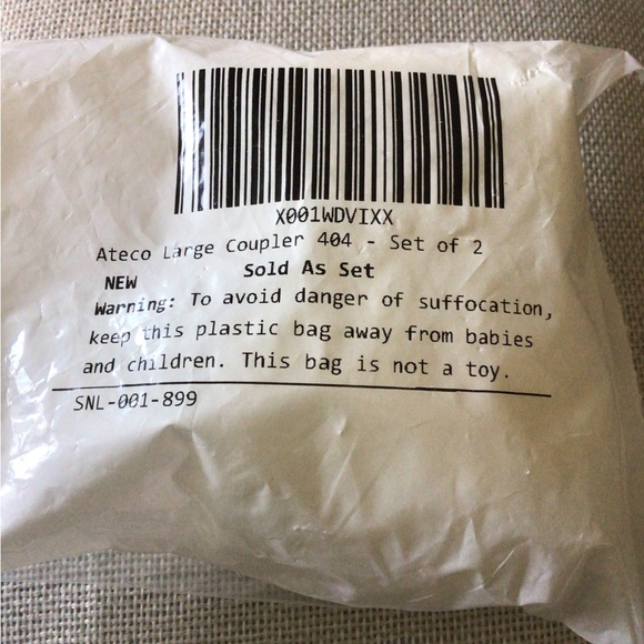 New in package Ateco 404 large coupler set of 2 - Picture 3 of 3